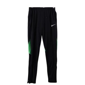 Nike Dri Fit Black Green Womens Stretch‎ Performance Athletic Jogging Pants XS